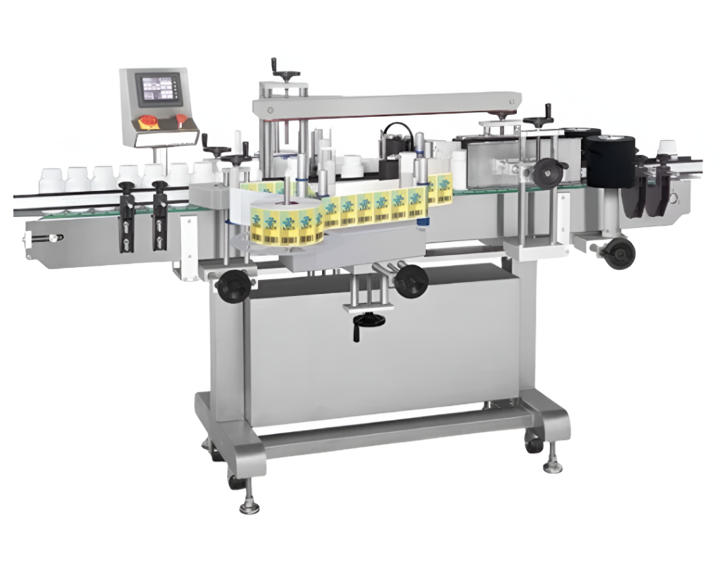 Automatic Wrap Around Sticker Labeling Machine