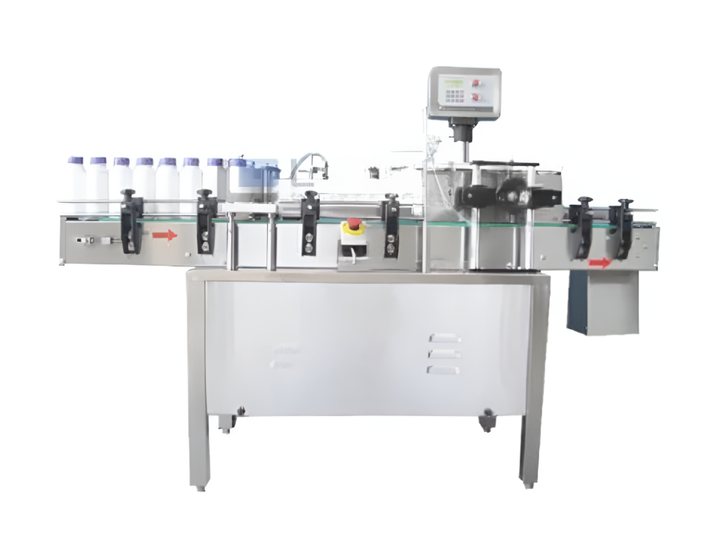 Automatic Jar Sticker Labeling Machine
