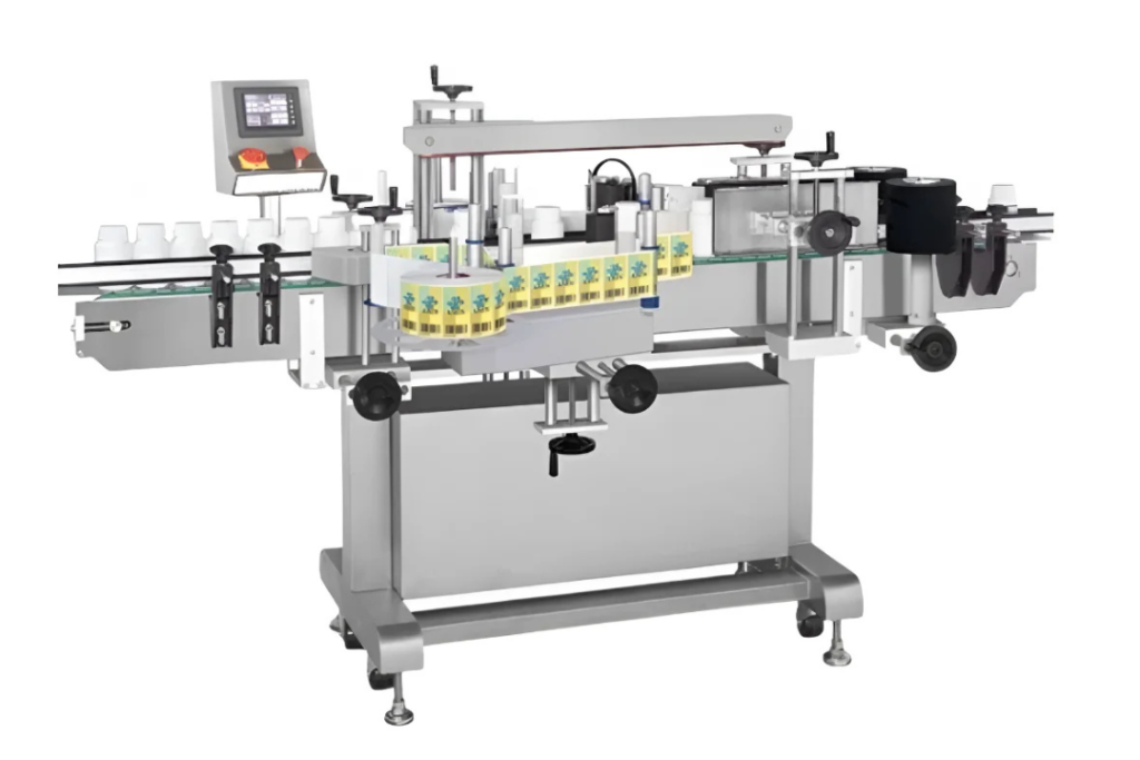 Automatic Wrap Around Sticker Labeling Machine