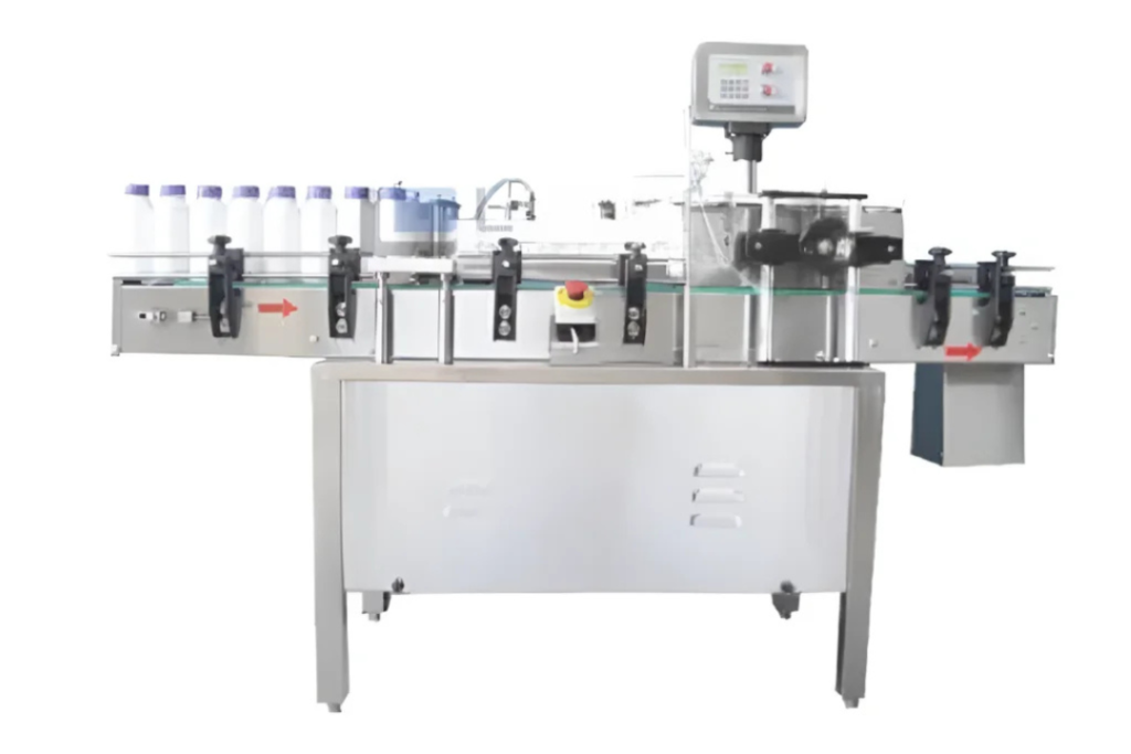 Automatic Jar Sticker Labeling Machine