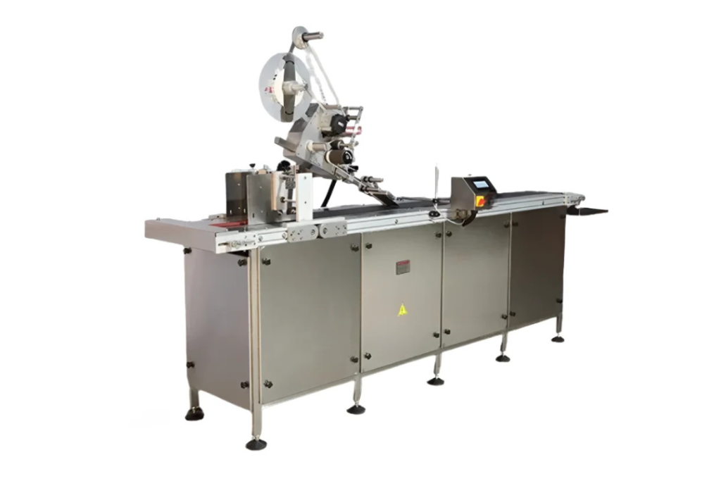Automatic Pouch Sticker Labeling Machine