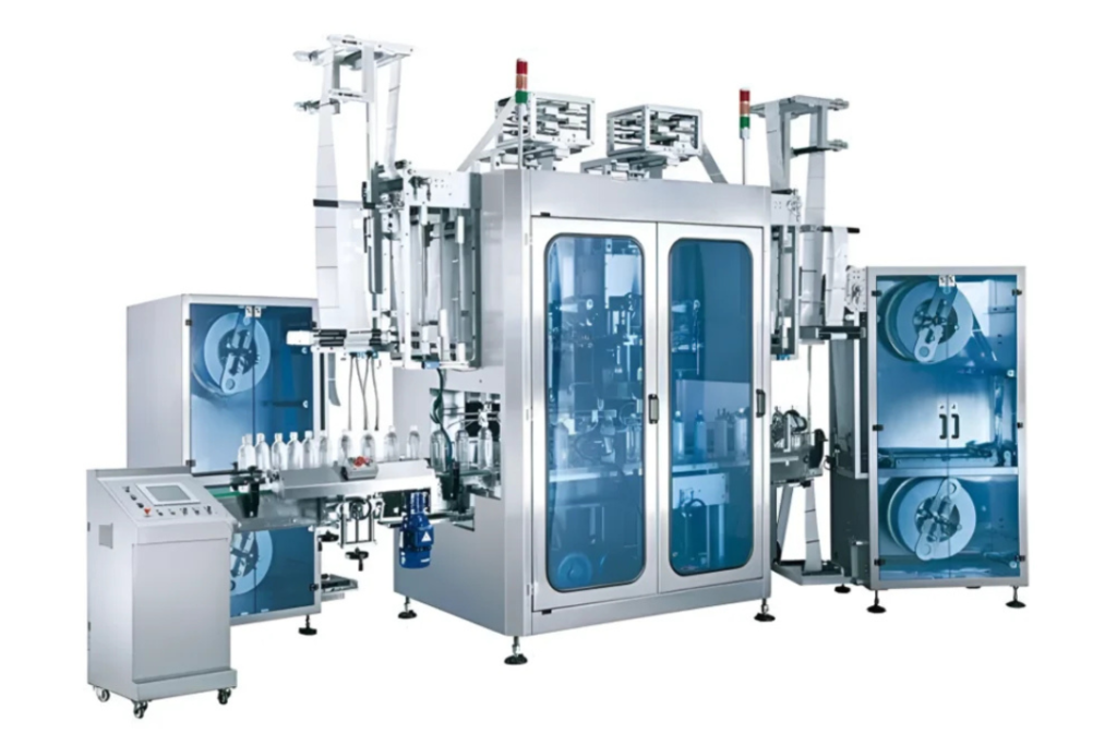 Automatic Dual Head Shrink Sleeve Labeling Machine
